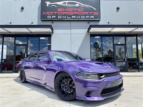 Read more 8 32 Flower Mound, TX 2020 Dodge Charger Scat Pack Sedan 4dr Sedan (6. . Used charger scat pack for sale